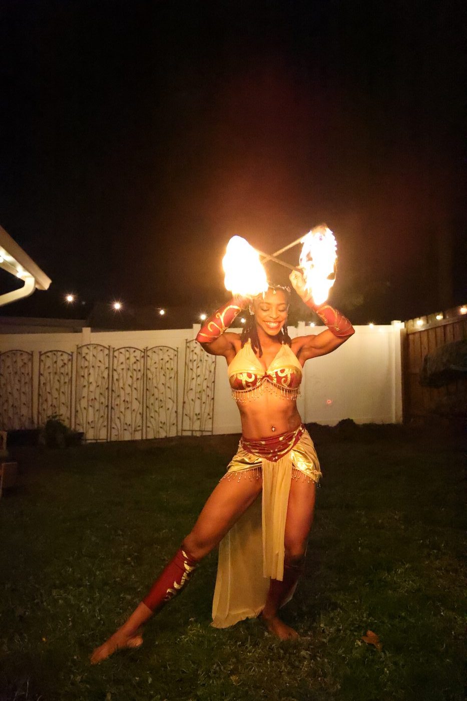 Jazzy FireWalker in performance